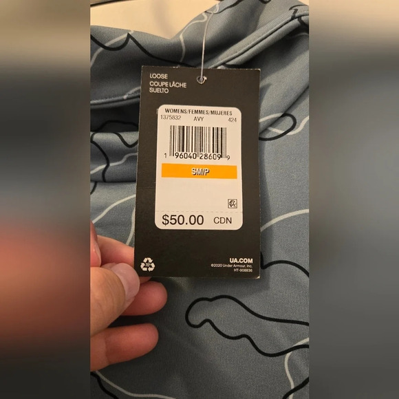 Under Armour ColdWeather Funnel Neck Camo Green Womens - Picture 3 of 6